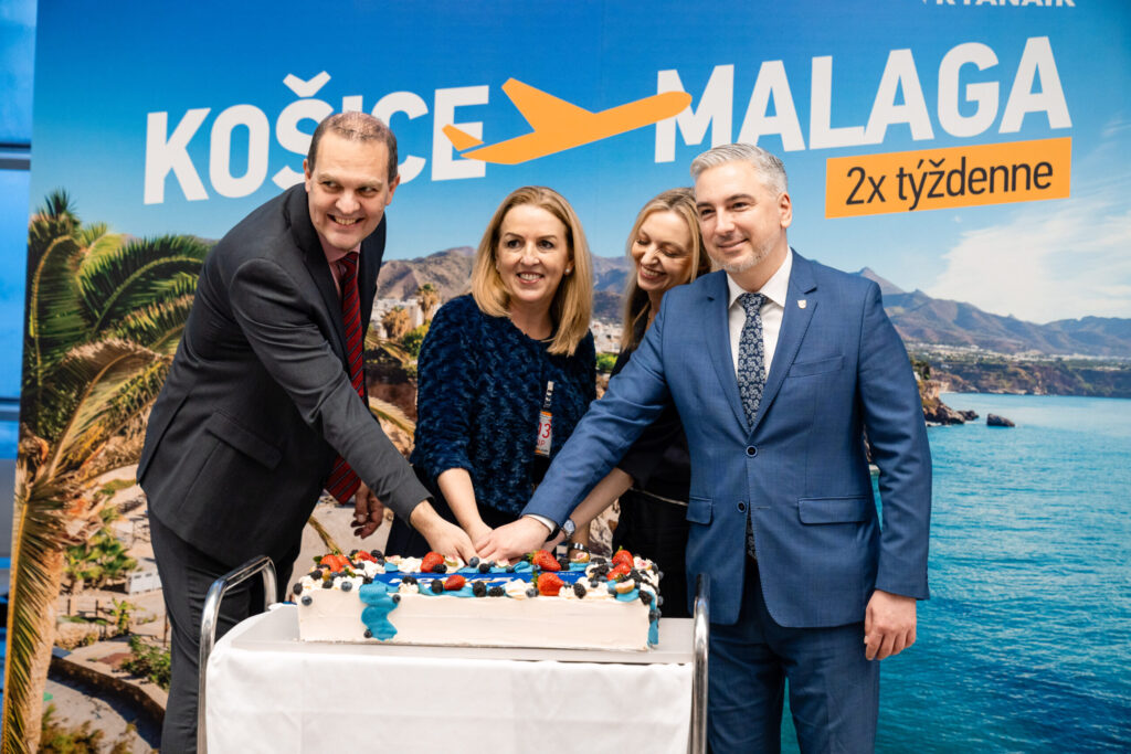 V pondelok z Košíc odletel prvý let do andalúzskej Malagy.