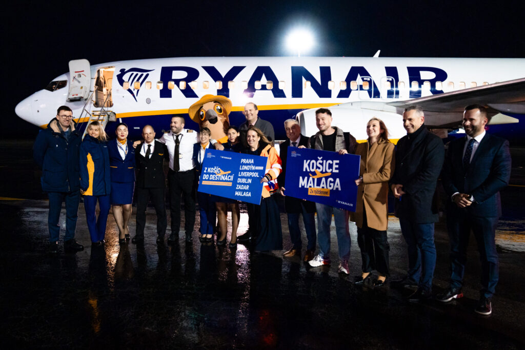 V pondelok z Košíc odletel prvý let do andalúzskej Malagy.